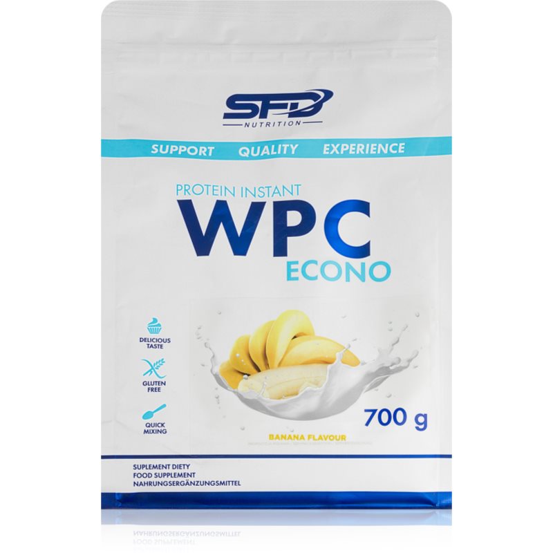 SFD Nutrition WPC Protein Econo srvátkový proteín príchuť Banana 700 g