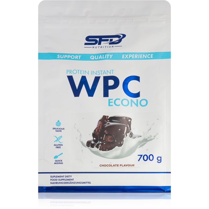 SFD Nutrition WPC Protein Econo srvátkový proteín príchuť Chocolate 700 g