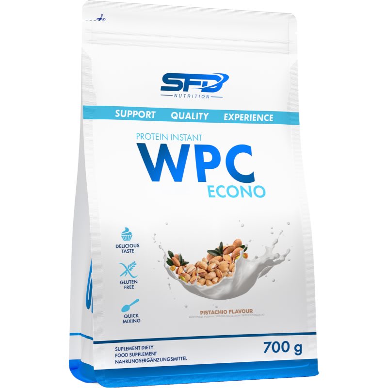 SFD Nutrition WPC Protein Econo srvátkový proteín príchuť Pistachio 700 g