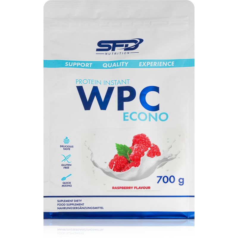 SFD Nutrition WPC Protein Econo srvátkový proteín príchuť Raspberry 700 g