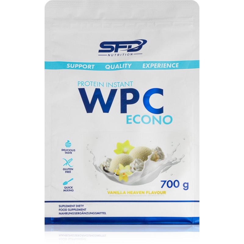 SFD Nutrition WPC Protein Econo srvátkový proteín príchuť Vanilla Heaven 700 g