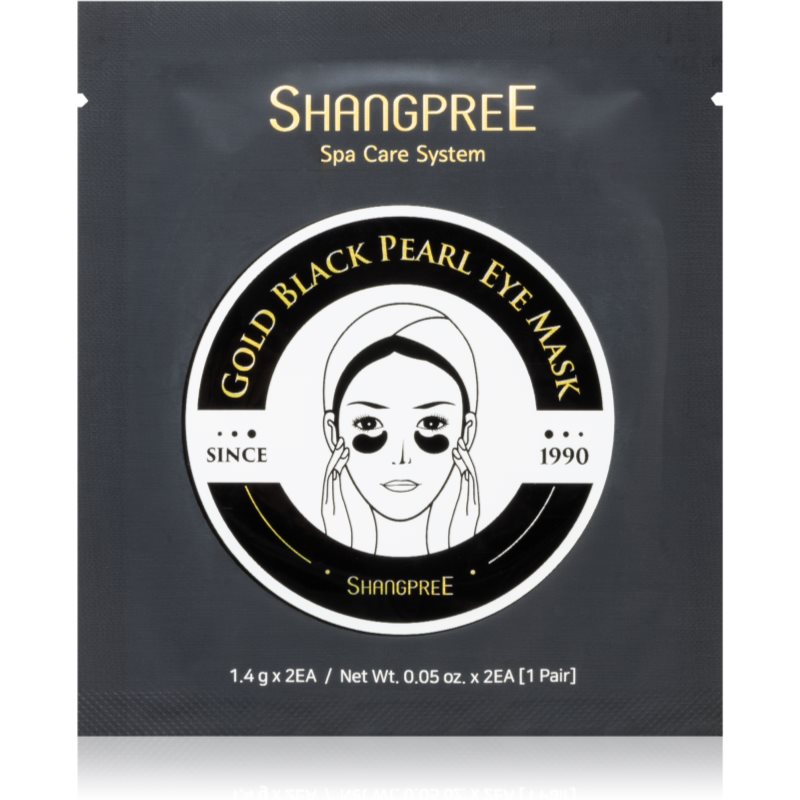 Shangpree Gold Black Pearl paakių kaukė jauninamojo poveikio 1 vnt.