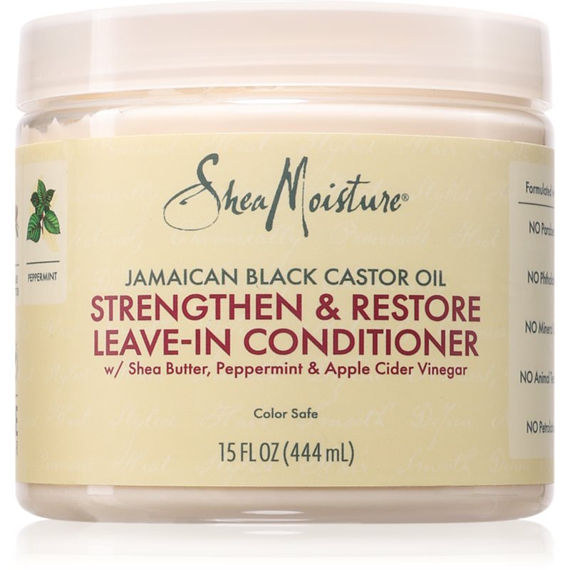 Shea Moisture Jamaican Black Castor Oil Strengthen & Restore bezoplachový kondicionér pro kudrnaté vlasy 431 ml