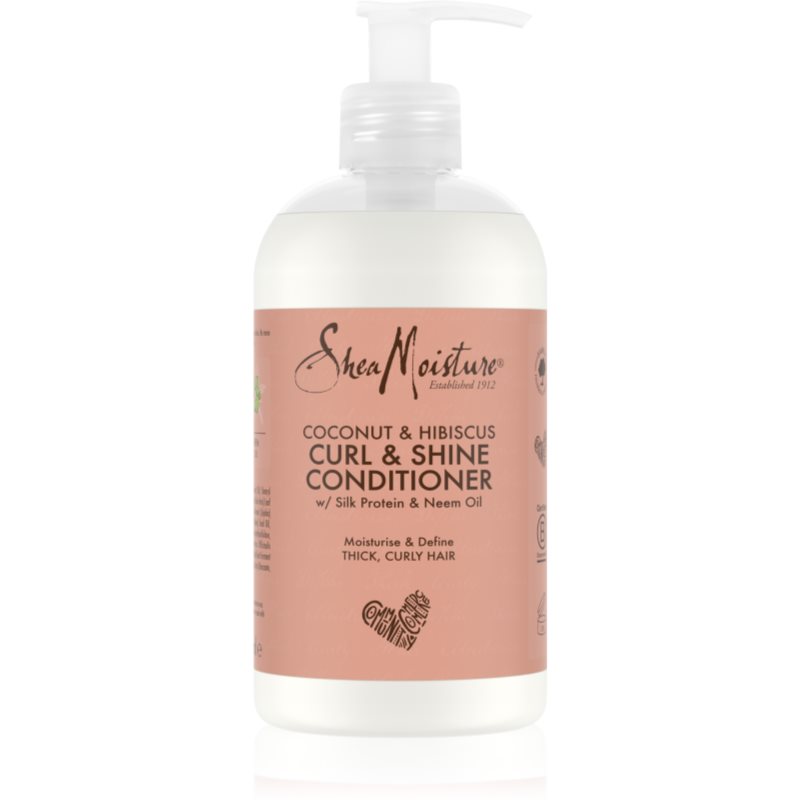 Shea Moisture Coconut & Hibiscus Curl & Shine conditioner for wavy and curly hair 384 ml

