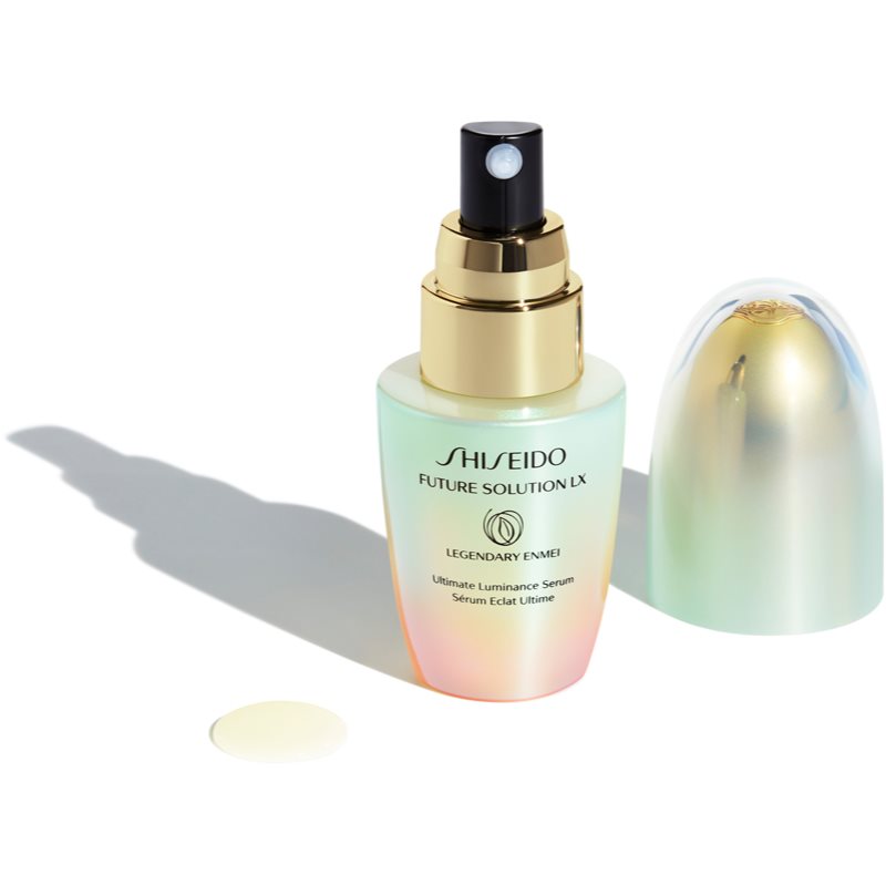 Shiseido Future Solution LX Legendary Enmei Ultimate Luminance Serum Rich Anti-wrinkle Serum For Skin Rejuvenation 30 Ml