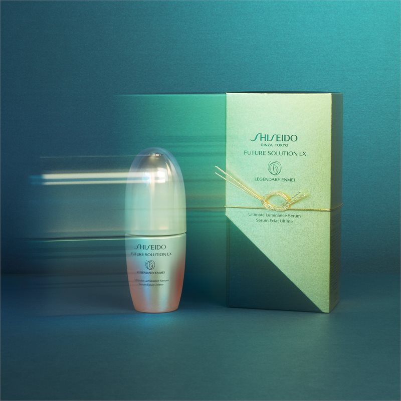 Shiseido Future Solution LX Legendary Enmei Ultimate Luminance Serum Rich Anti-wrinkle Serum For Skin Rejuvenation 30 Ml