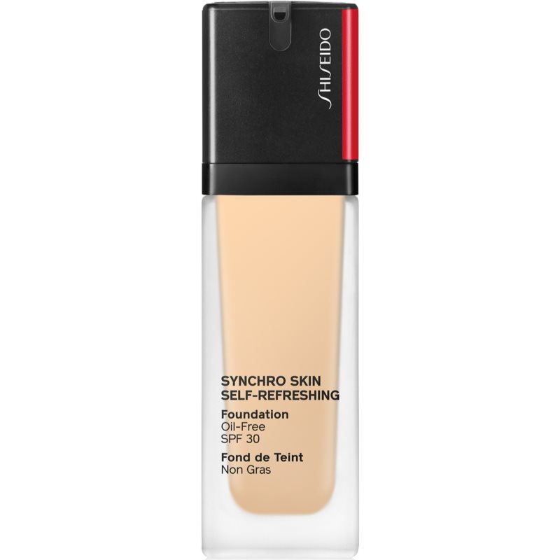 Shiseido Synchro Skin Self-Refreshing Foundation tartós alapozó SPF 30 árnyalat 210 Birch 30 ml