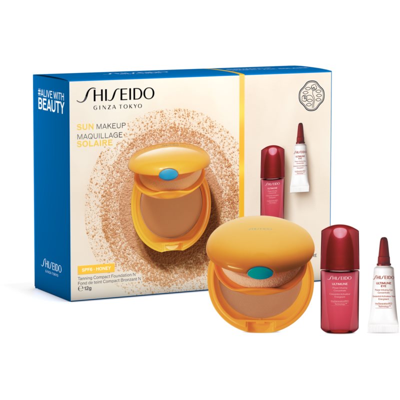 Shiseido Sun Care Sun Make-Up Bronze darčeková sada (proti slnečnému žiareniu)