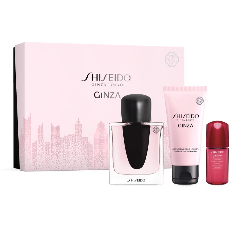 Shiseido ginza + ultimune set ajándékszett hölgyeknek