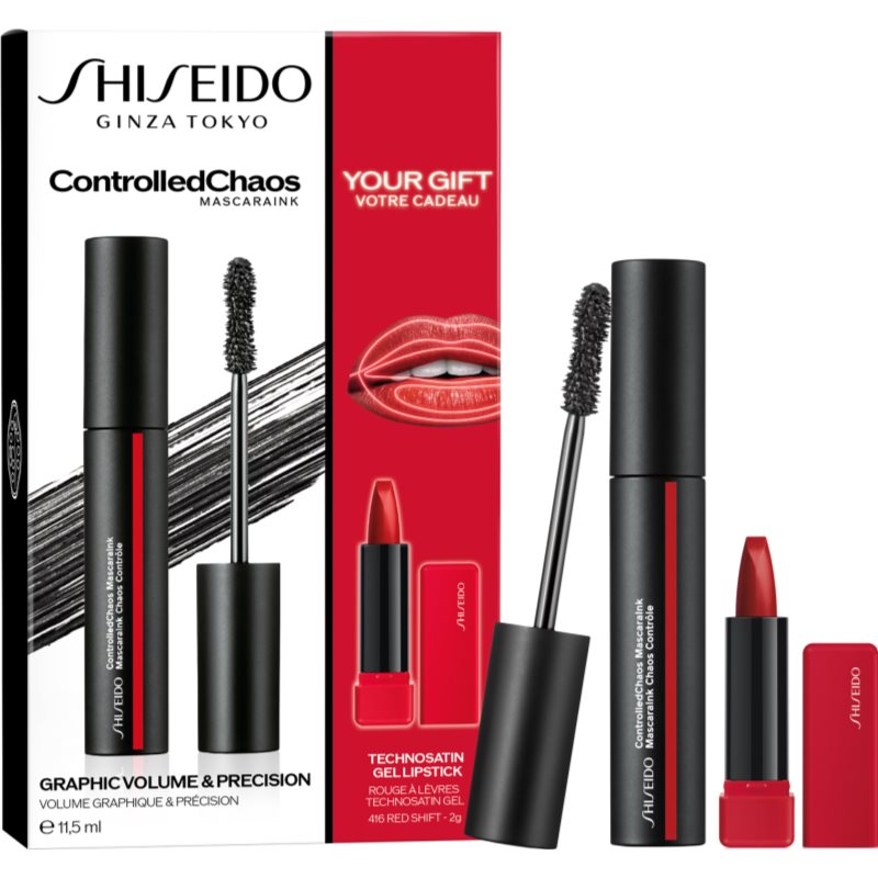 Shiseido Controlled Chaos MascaraInk poklon set za žene