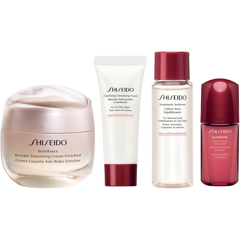 Shiseido Benefiance Enriched Holiday Kit Gift Set (for Flawless Skin)