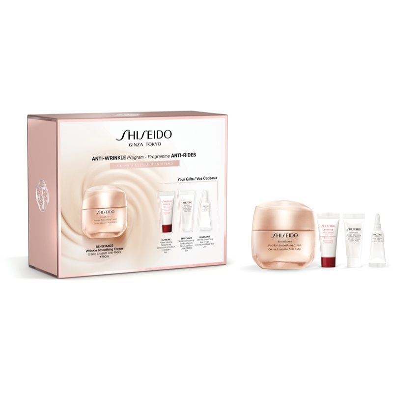 

Shiseido Benefiance Wrinkle Smoothing Cream подарунковий набір I. для жінок