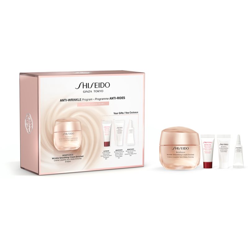 

Shiseido Benefiance Wrinkle Smoothing Cream Enriched набір I. для жінок