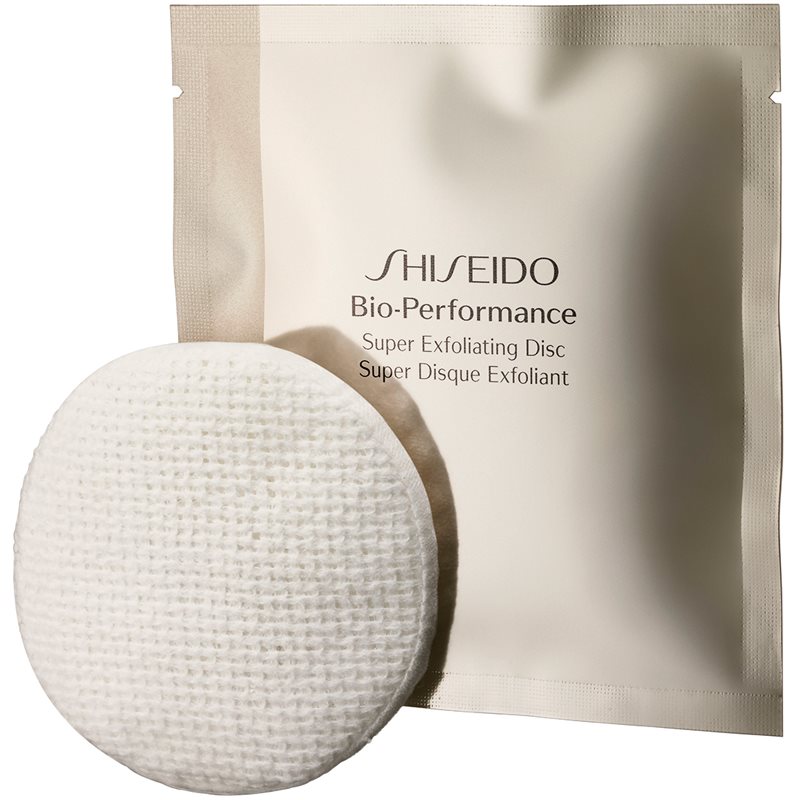 

Shiseido Bio-Performance Super Exfoliating Disc очищаючі косметичні подушечки для омолодження шкіри