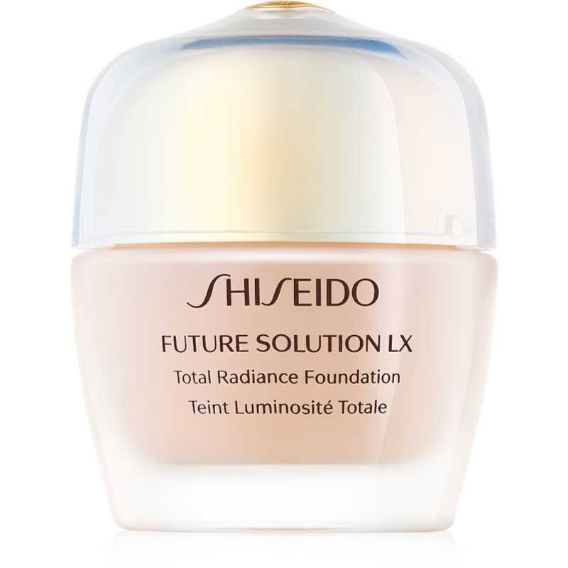 Shiseido Future Solution LX Total Radiance Foundation jauninamasis makiažo pagrindas SPF 15 atspalvis Golden 3/Doré 3 30 ml