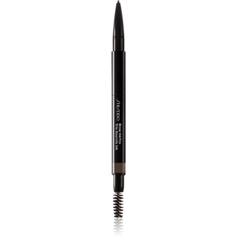 Shiseido Brow InkTrio antakių pieštukas su aplikatoriumi atspalvis 03 Deep Brown 0.06 g