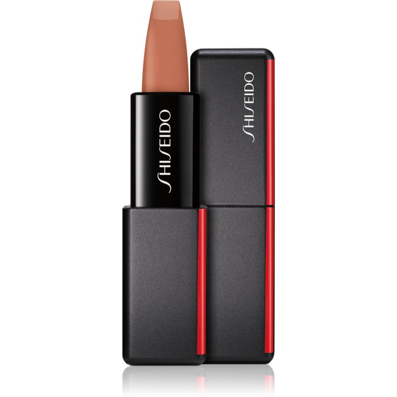 Shiseido ModernMatte Powder Lipstick matter, pudriger Lippenstift Farbton 504 Thigh High (Nude Beige) 4 g