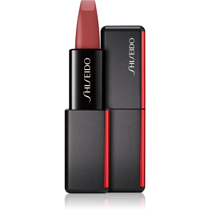 Shiseido ModernMatte Powder Lipstick matter, pudriger Lippenstift Farbton 508 Semi Nude (Cinnamon) 4 g
