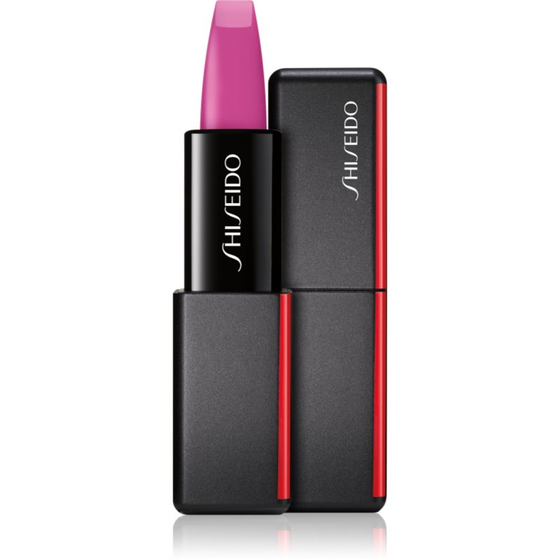 

Shiseido ModernMatte Powder Lipstick матова пудрова помада відтінок 519 Fuchsia Fetish (Magenta