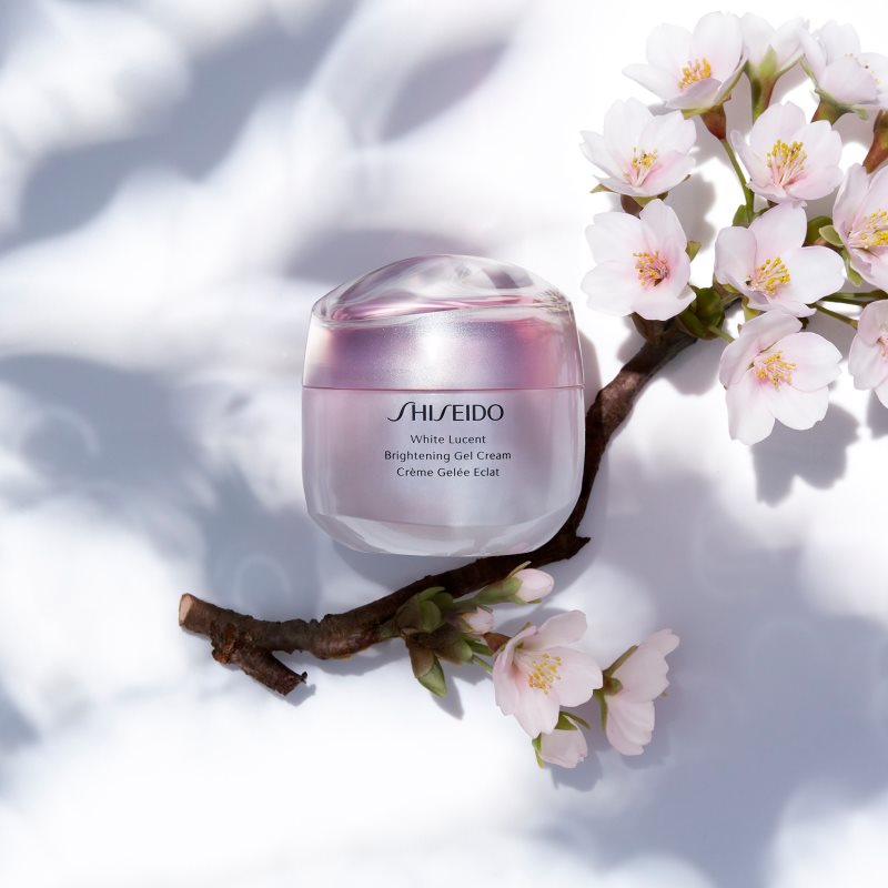 Shiseido White Lucent Brightening Gel Cream освітлюючий та зволожуючий крем проти пігментних плям 50 мл