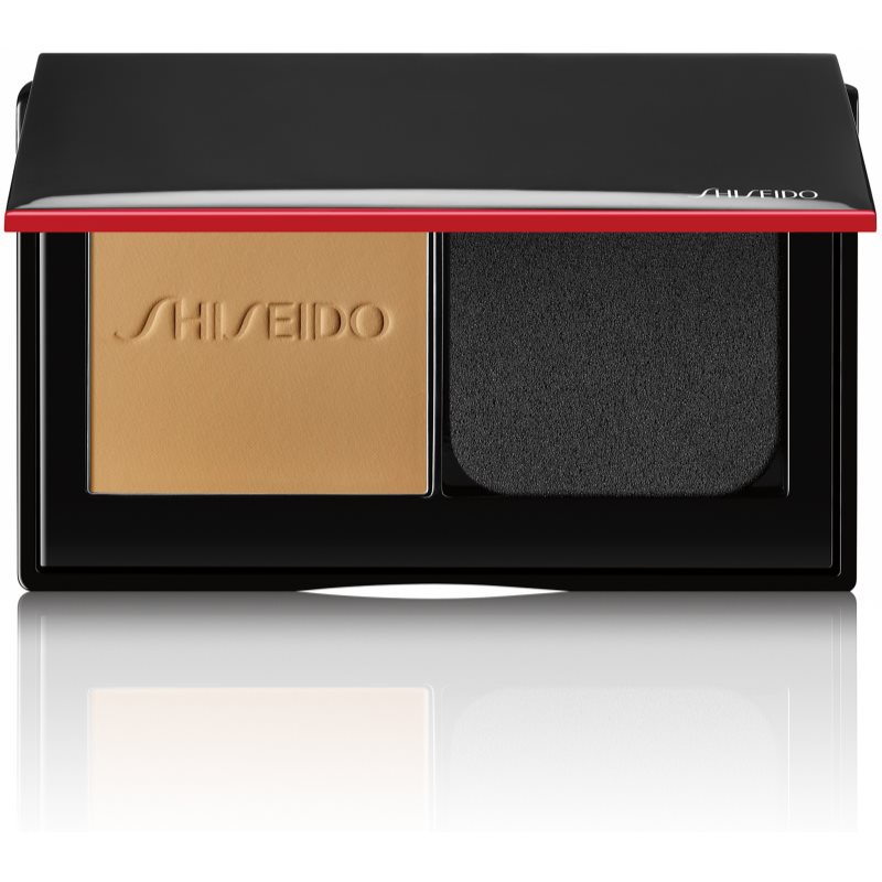 Shiseido Synchro Skin Self-Refreshing Custom Finish Powder Foundation púderes make-up árnyalat 340 Oak 9 g