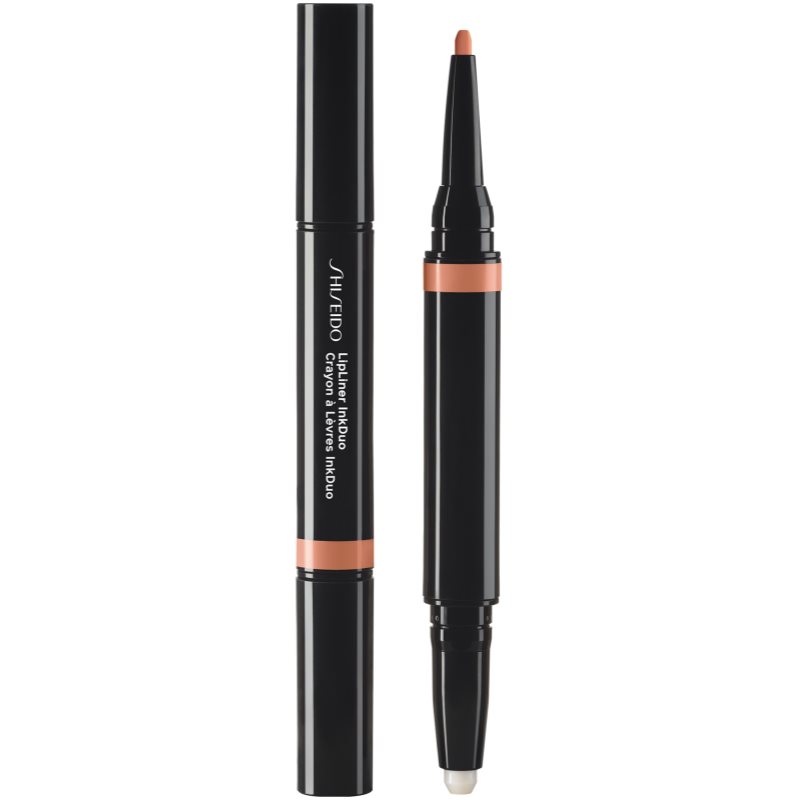 Shiseido LipLiner InkDuo помада та контурний олівець для губ з бальзамом відтінок 01 Bare 1.1 гр