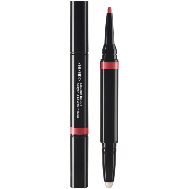 Shiseido LipLiner InkDuo помада та контурний олівець для губ з бальзамом відтінок 04 Rosewood 1.1 гр