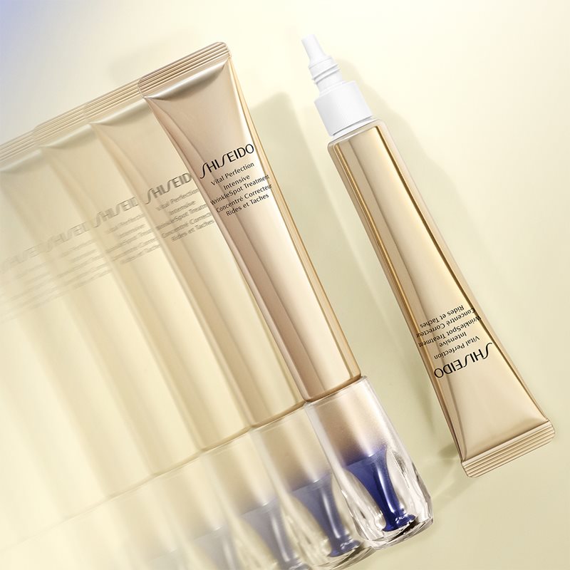 Shiseido Vital Perfection Intensive Wrinklespot Treatment крем проти зморшок для обличчя та шиї 20 мл