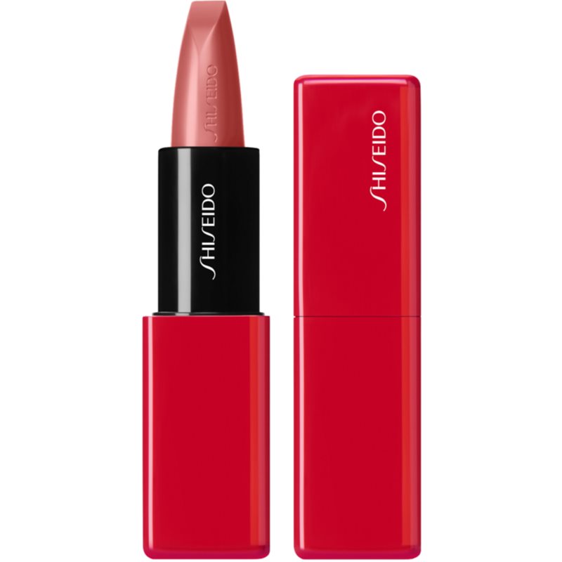Shiseido Makeup Technosatin gel lipstick selyem rúzs árnyalat 404 Data Stream 4 g
