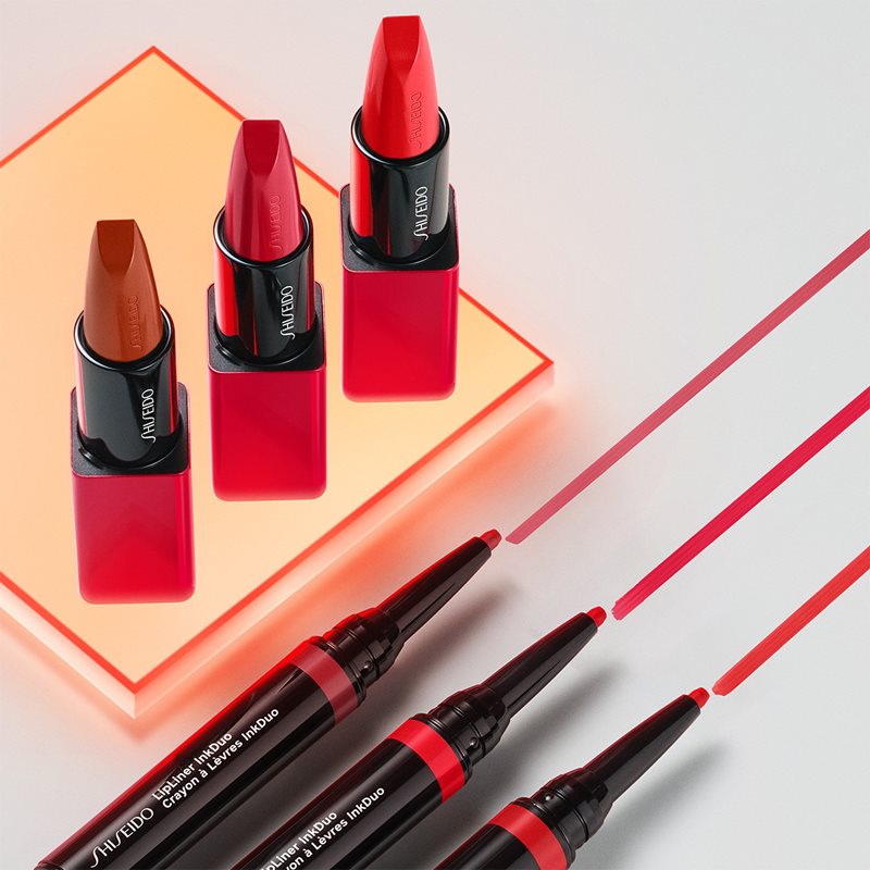 Shiseido Makeup Technosatin Gel Lipstick атласна помада відтінок 410 Lilac Echo 4 гр