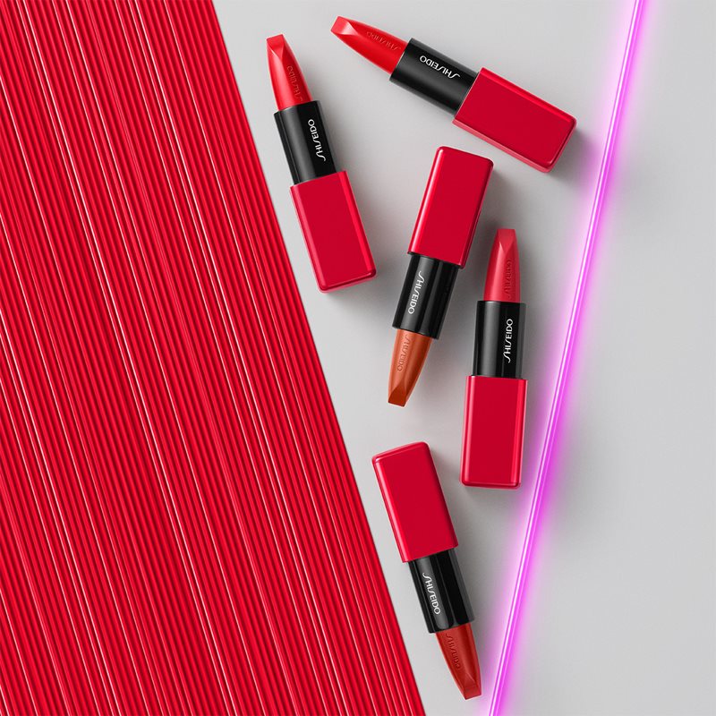 Shiseido Makeup Technosatin Gel Lipstick атласна помада відтінок 415 Short Circuit 4 гр