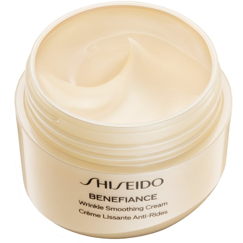 Shiseido Benefiance Wrinkle Smoothing Cream інтенсивний зміцнюючий денний та нічний крем проти зморшок 30 мл