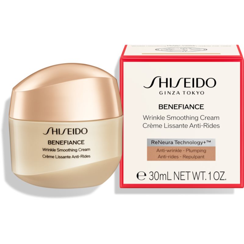 Shiseido Benefiance Wrinkle Smoothing Cream Intensive Firming Day And Night Cream With Anti-wrinkle Effect 30 Ml