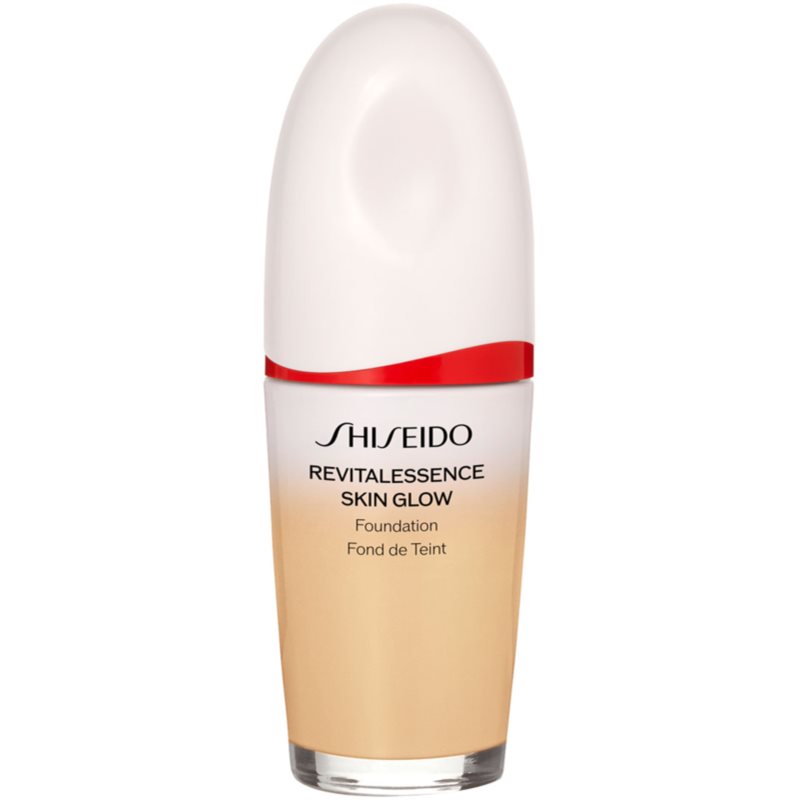 E-shop Shiseido Revitalessence Skin Glow Foundation lehký make-up s rozjasňujícím účinkem SPF 30 odstín Shell 30 ml