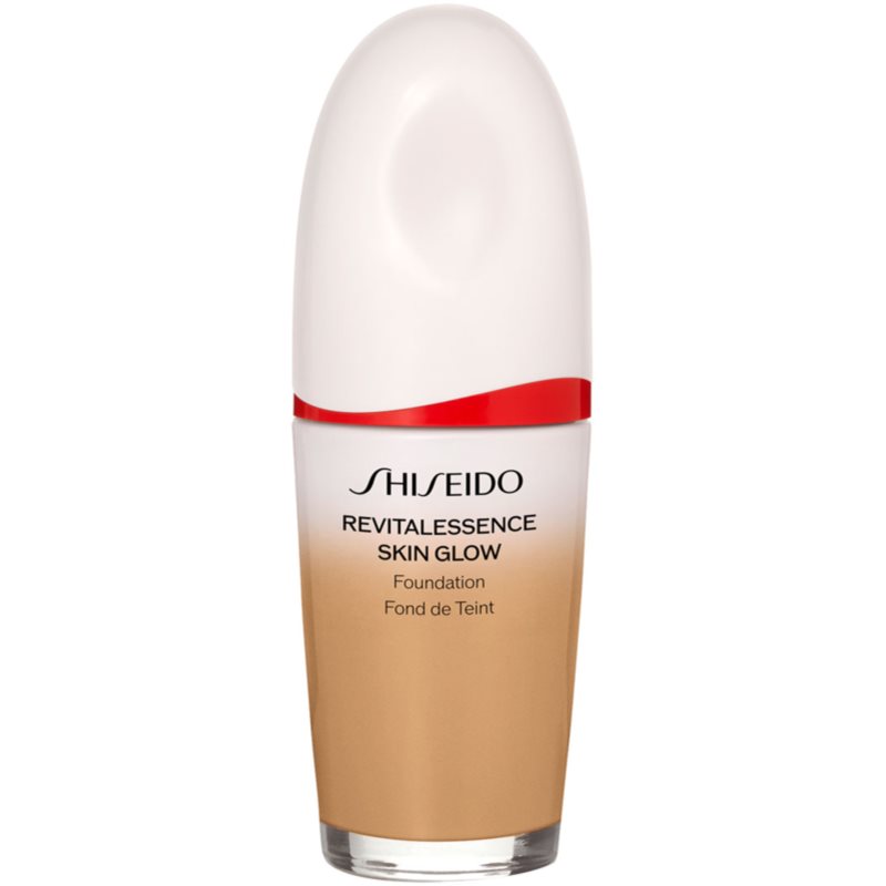 Shiseido Revitalessence Skin Glow Foundation легкий роз'яснюючий тональний крем SPF 30 відтінок Maple 30 мл