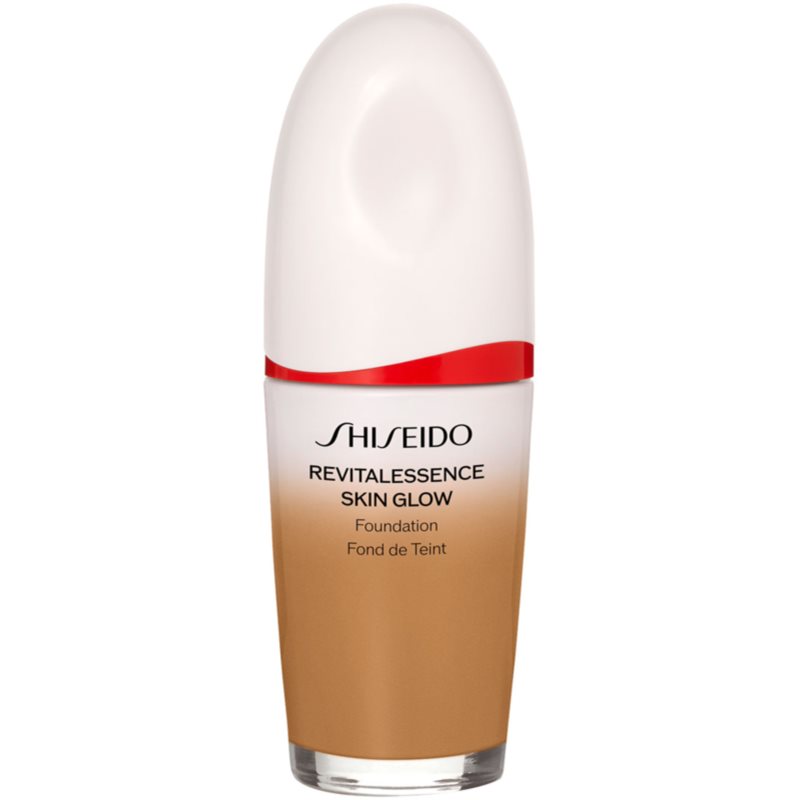 E-shop Shiseido Revitalessence Skin Glow Foundation lehký make-up s rozjasňujícím účinkem SPF 30 odstín Citrine 30 ml