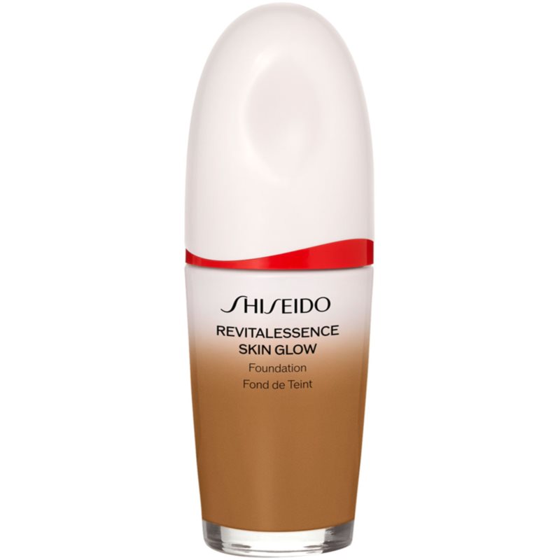 Shiseido Revitalessence Skin Glow Foundation Amber 30 ml female