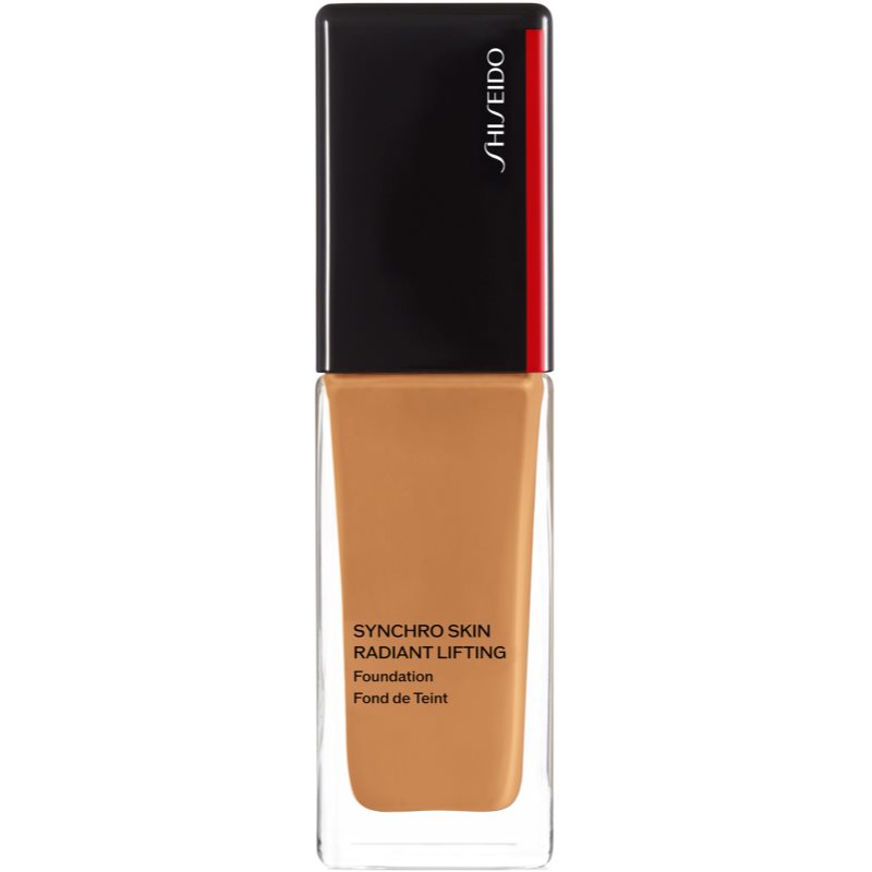 Shiseido Synchro Skin Radiant Lifting Foundation Advanced posvetlitveni lifting tekoči puder SPF 30 odtenek 420 Bronze 30 ml