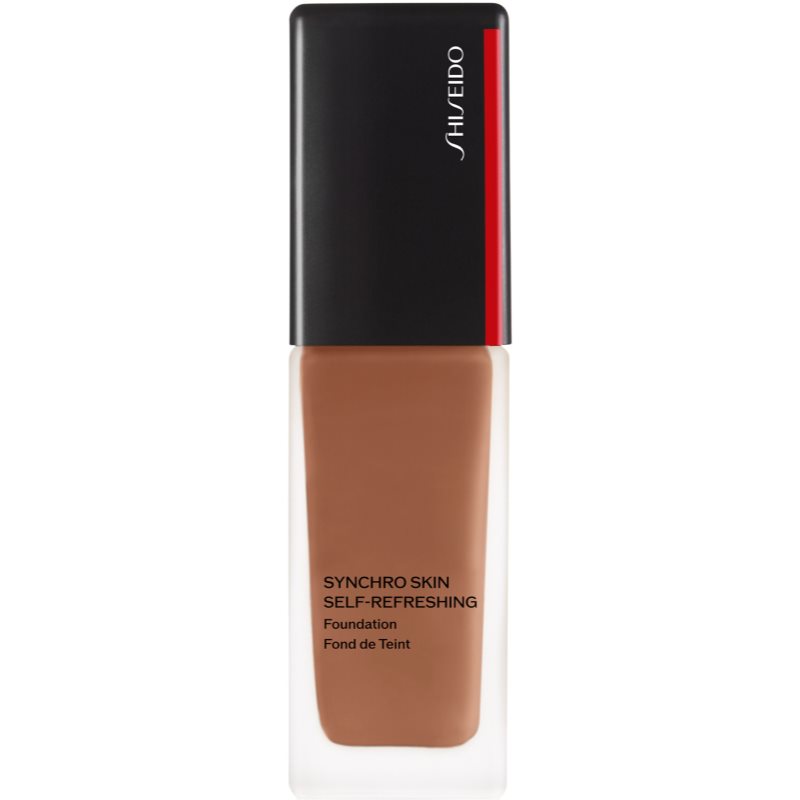 Shiseido Synchro Skin Self-Refreshing Foundation Advanced dolgoobstojen tekoči puder SPF 30 odtenek 450 Copper 30 ml