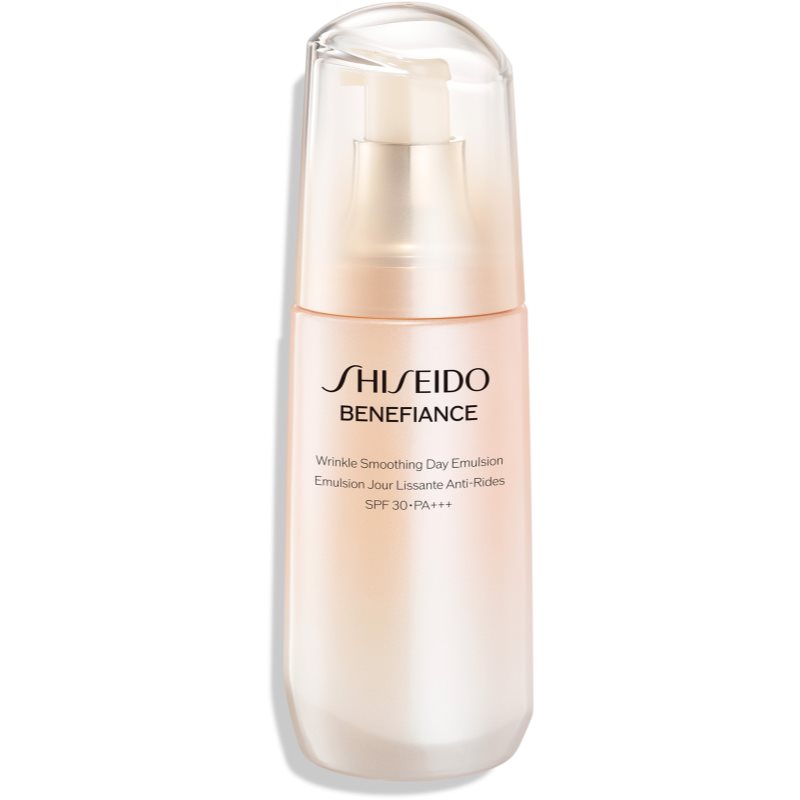 Shiseido Benefiance Wrinkle Smoothing Day Emulsion προστατευτικό γαλάκτωμα κατά της γήρανσης της επιδερμίδας SPF 30 75 ml