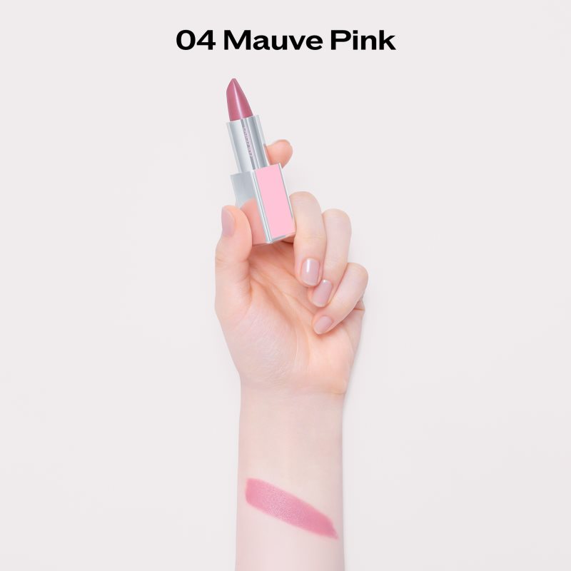 Shiseido Technosatin Pink Satin-Lippenstift Farbton 04 Mauve Pink 3.3 g (Bild 3)