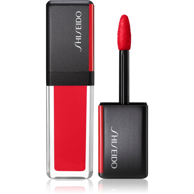 Shiseido Hydratačný tekutý rúž LacquerInk Lip Shine 6 ml 304 Techno Red
