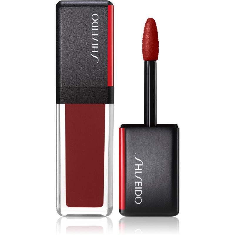 Shiseido Hydratačný tekutý rúž LacquerInk Lip Shine 6 ml 307 Scarlet Glare
