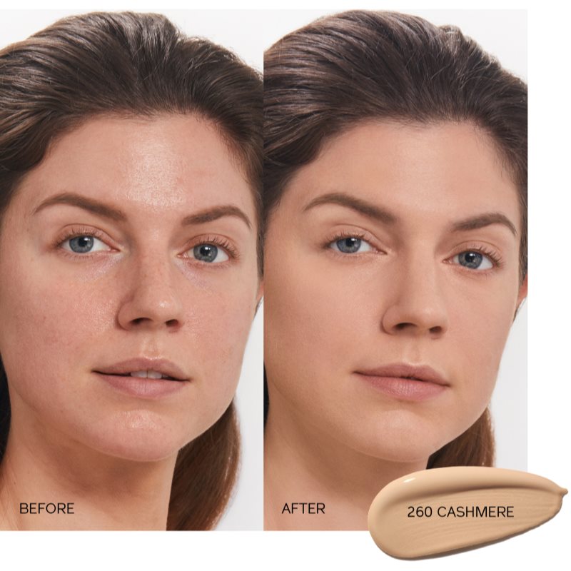 Shiseido Synchro Skin Self-Refreshing Foundation стійкий тональний крем SPF 30 відтінок 260 Cashmere 30 мл