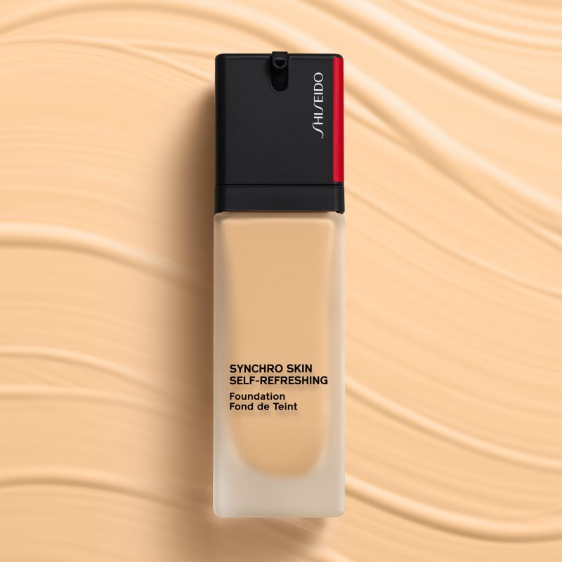 Shiseido Synchro Skin Self-Refreshing Foundation стійкий тональний крем SPF 30 відтінок 260 Cashmere 30 мл