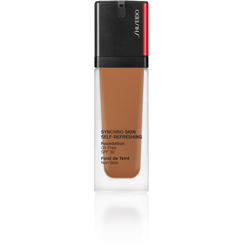 Shiseido Synchro Skin Self-Refreshing Foundation dlhotrvajúci make-up SPF 30 odtieň 460 Topaz 30 ml