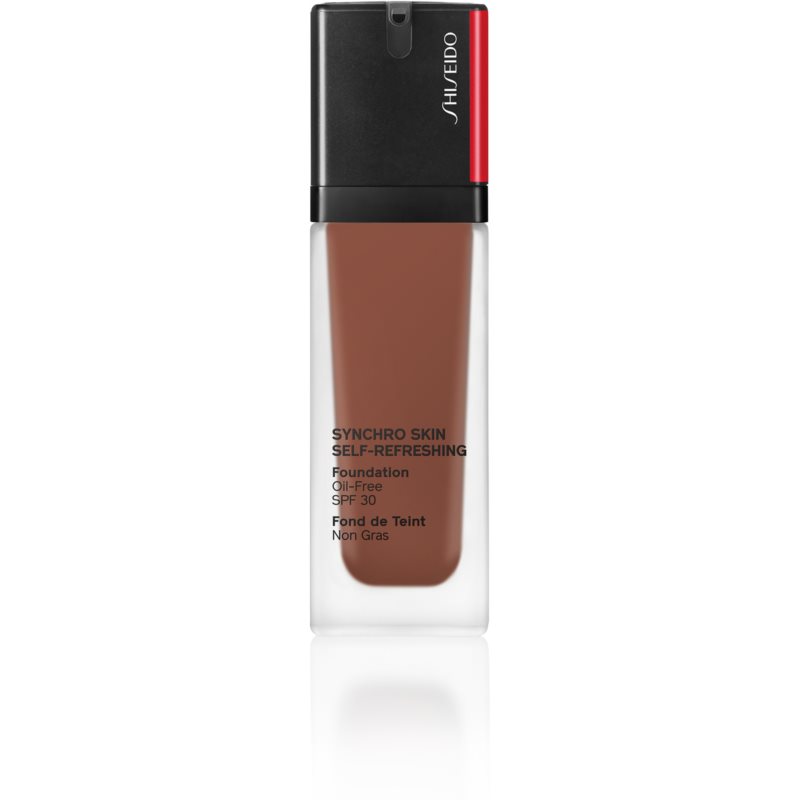 Shiseido Synchro Skin Self-Refreshing Foundation dlhotrvajúci make-up SPF 30 odtieň 540 Mahogany 30 ml