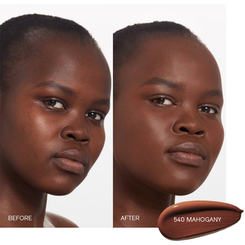 Shiseido Synchro Skin Self-Refreshing Foundation стійкий тональний крем SPF 30 відтінок 540 Mahogany 30 мл