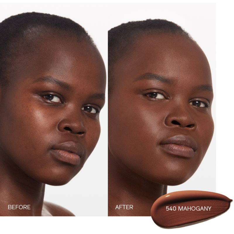 Shiseido Synchro Skin Self-Refreshing Foundation стійкий тональний крем SPF 30 відтінок 540 Mahogany 30 мл