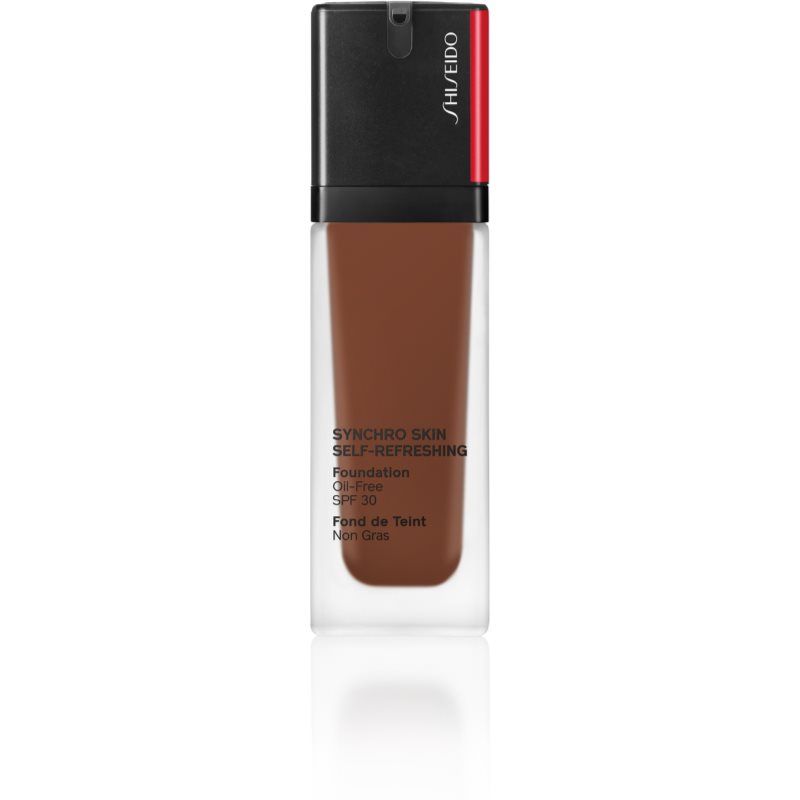 Shiseido Synchro Skin Self-Refreshing Foundation стійкий тональний крем SPF 30 відтінок 550 Jasper 30 мл